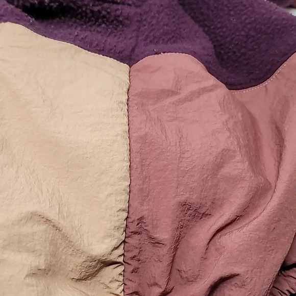 Fabletics Mallory Fleece Pullover Color block Jacket Size 3X - Picture 11 of 11